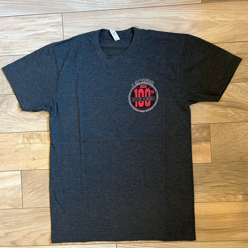 NWOT American Apparel - men’s grey graphic tee (medium)